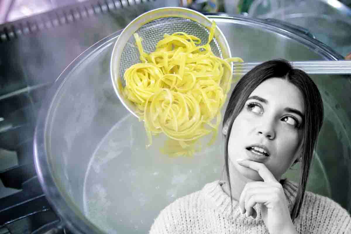 non buttare acqua di cottura pasta