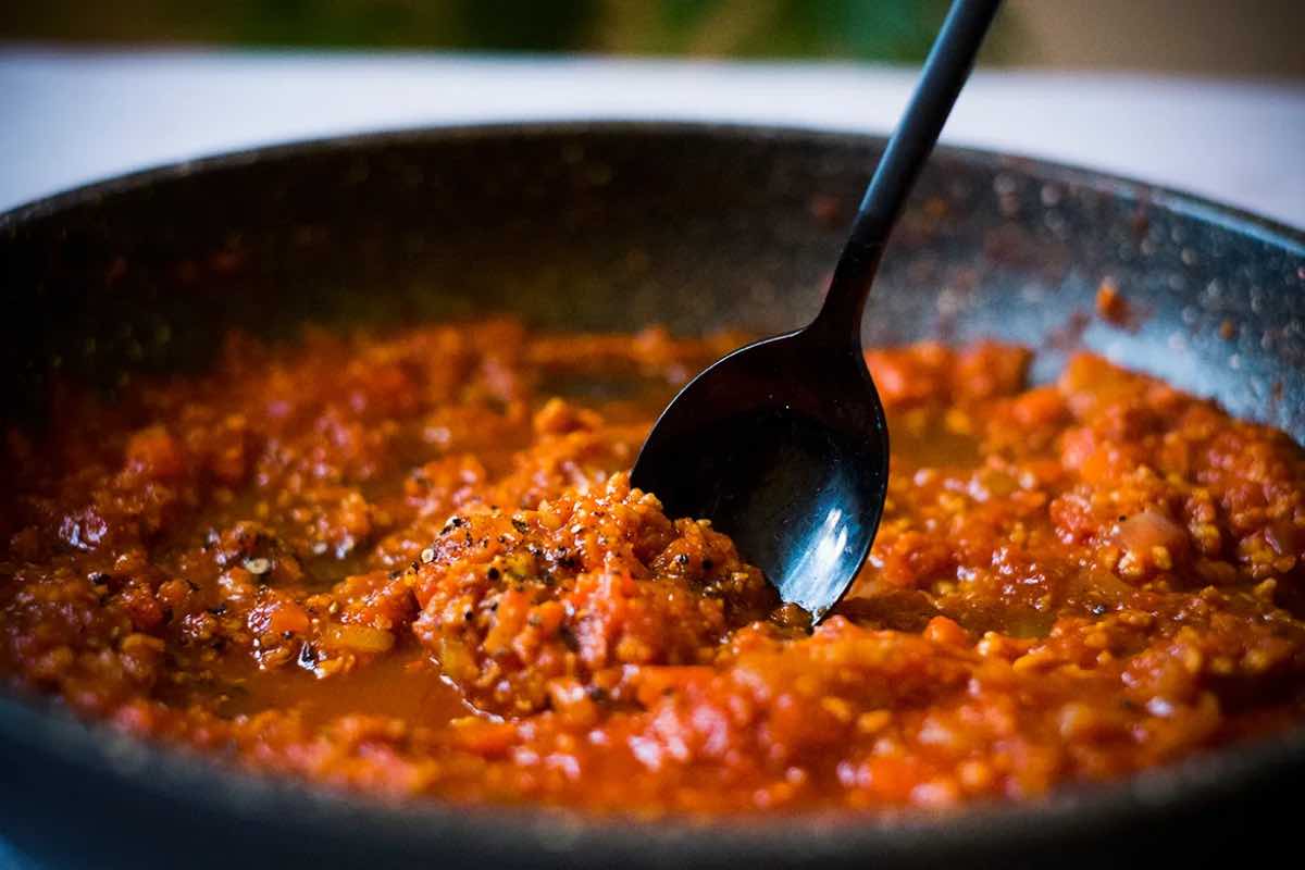 Ricetta segreta del ragù vegano